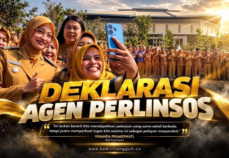 Kejar Target 107 Ribu KK, Pemkot Kediri Ajak ASN Jadi Agen Perlinsos Digital