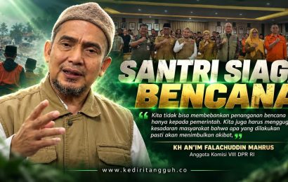 Bukan Cuma Tugas Pemerintah, Santri dan Relawan di Kediri Didorong Jadi Garda Terdepan Penanggulangan Bencana
