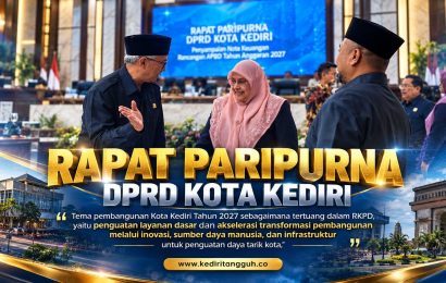 APBD 2027 Kota Kediri Tembus Rp1,48 Triliun, Ini 8 Prioritas Pembangunannya