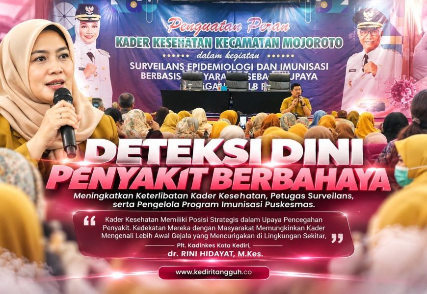 Capaian Imunisasi di Kota Kediri Menurun, Dinkes Perkuat Deteksi Dini Penyakit Berbahaya