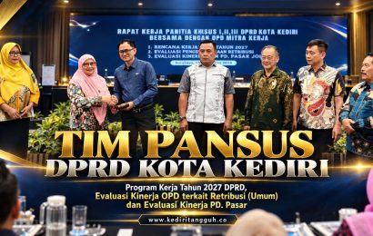 Mengawal Aspirasi Warga Kota Kediri, DPRD Bentuk Tiga Tim Pansus
