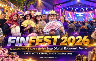 Finfest 2026 Kota Kediri Bidik Transaksi Lebih dari Rp 5,7 Miliar, Libatkan 70 UMKM
