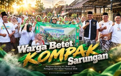 Bukan Sekadar Jalan Sehat, Ratusan Warga Betet Kompak Sarungan Rayakan Hari Santri 2026 Bukan Sekadar Jalan Sehat, Ratusan Warga Betet Kompak Sarungan Rayakan Hari Santri 2026