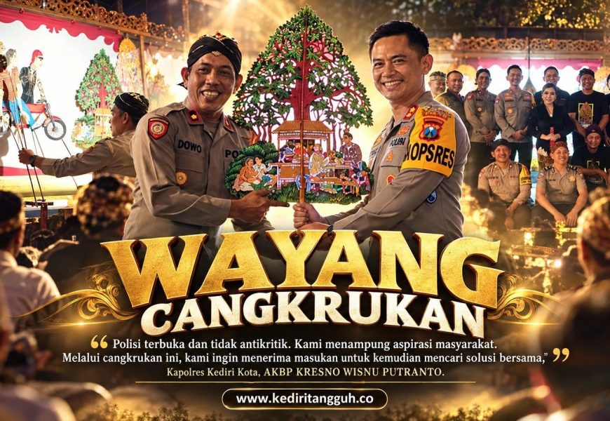 Ngopi Sambil Nonton Wayang, Cara Polisi Buka Ruang Kritik untuk Masyarakat