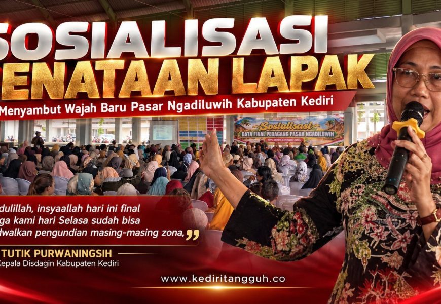 Tinggal Finishing, Pasar Ngadiluwih Segera Diresmikan: 19 Zona Disiapkan untuk Pedagang