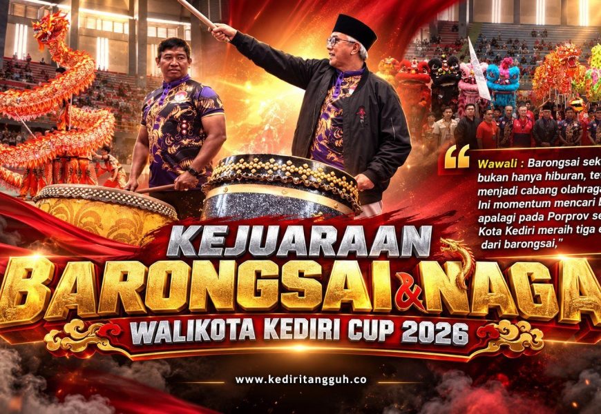 25 Regu Adu Ketangkasan di Kediri, Barongsai Dibidik Jadi Lumbung Medali Porprov 2027