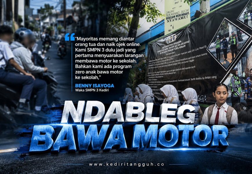 Dilarang Bawa Motor ke Sekolah, Tapi Diparkir di Gang: Potret Pelajar SMPN 3 Kediri Dilarang Bawa Motor ke Sekolah, Tapi Diparkir di Gang: Potret Pelajar SMPN 3 Kediri