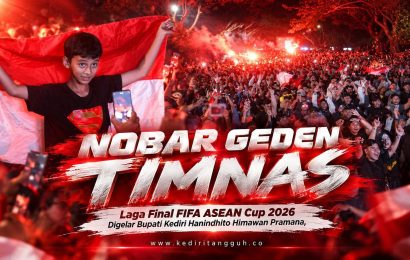 Dramatis! Indonesia Juara FIFA ASEAN Cup 2026, Ribuan Warga Kediri Meledak dalam Sorak di SLG