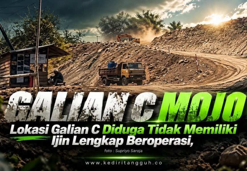 Galian di Mojo Disorot LSM, Puluhan Truk Dikhawatirkan Rusak Jalan Desa