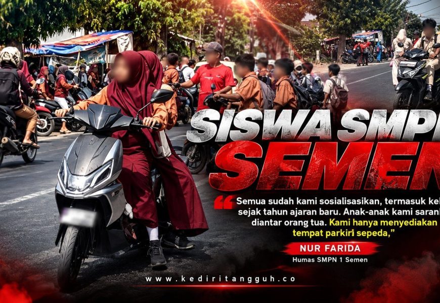 Siswa SMP Nekat Bawa Motor Juga Terjadi di Semen, Pihak Sekolah Ungkap Alasannya