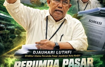 Perumda Pasar Joyoboyo Kediri Terbitkan Somasi II, Ini Tahapan Sebelum Kios Disegel
